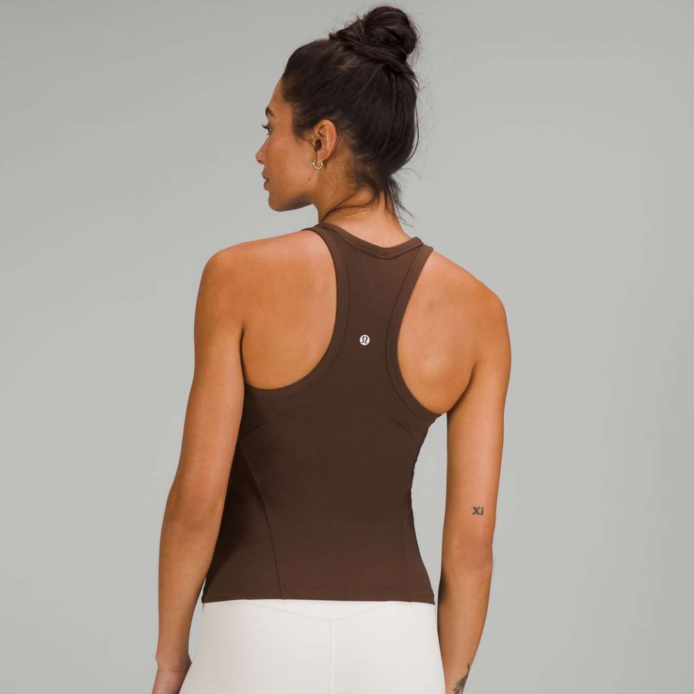 Lululemon Align Waist-Length Racerback Tank Top Java